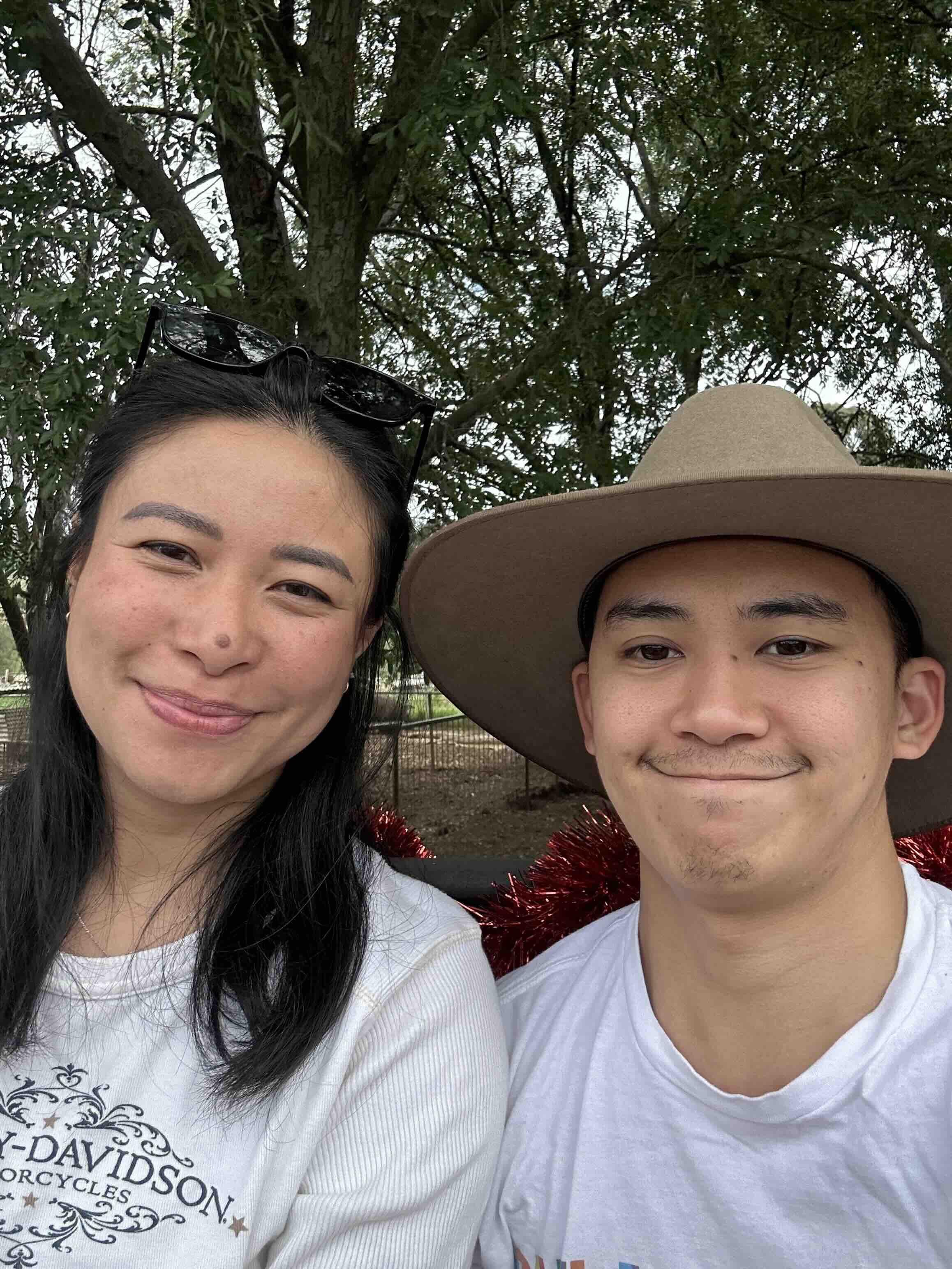 Antonio and KC candid portrait