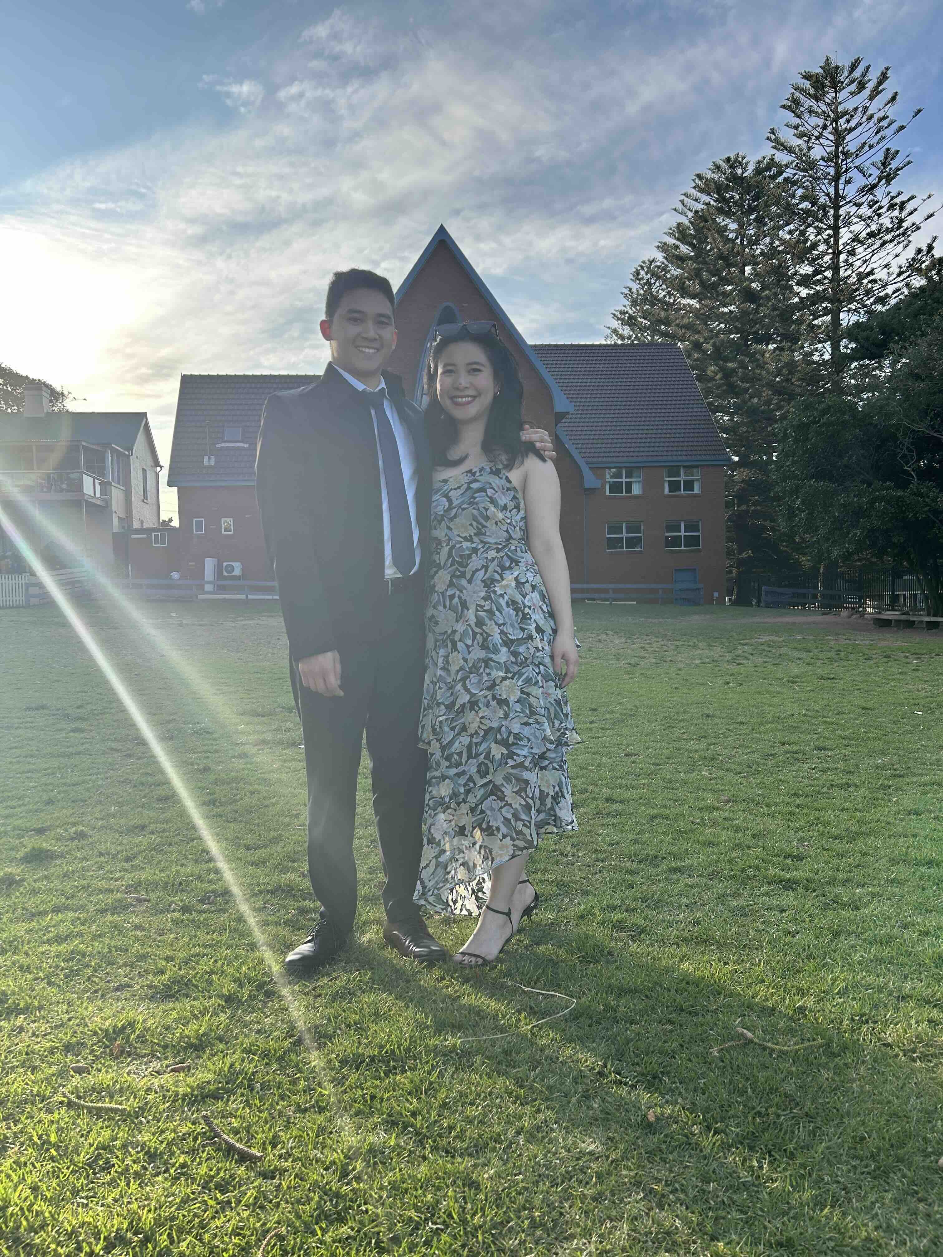 Antonio and KC candid portrait