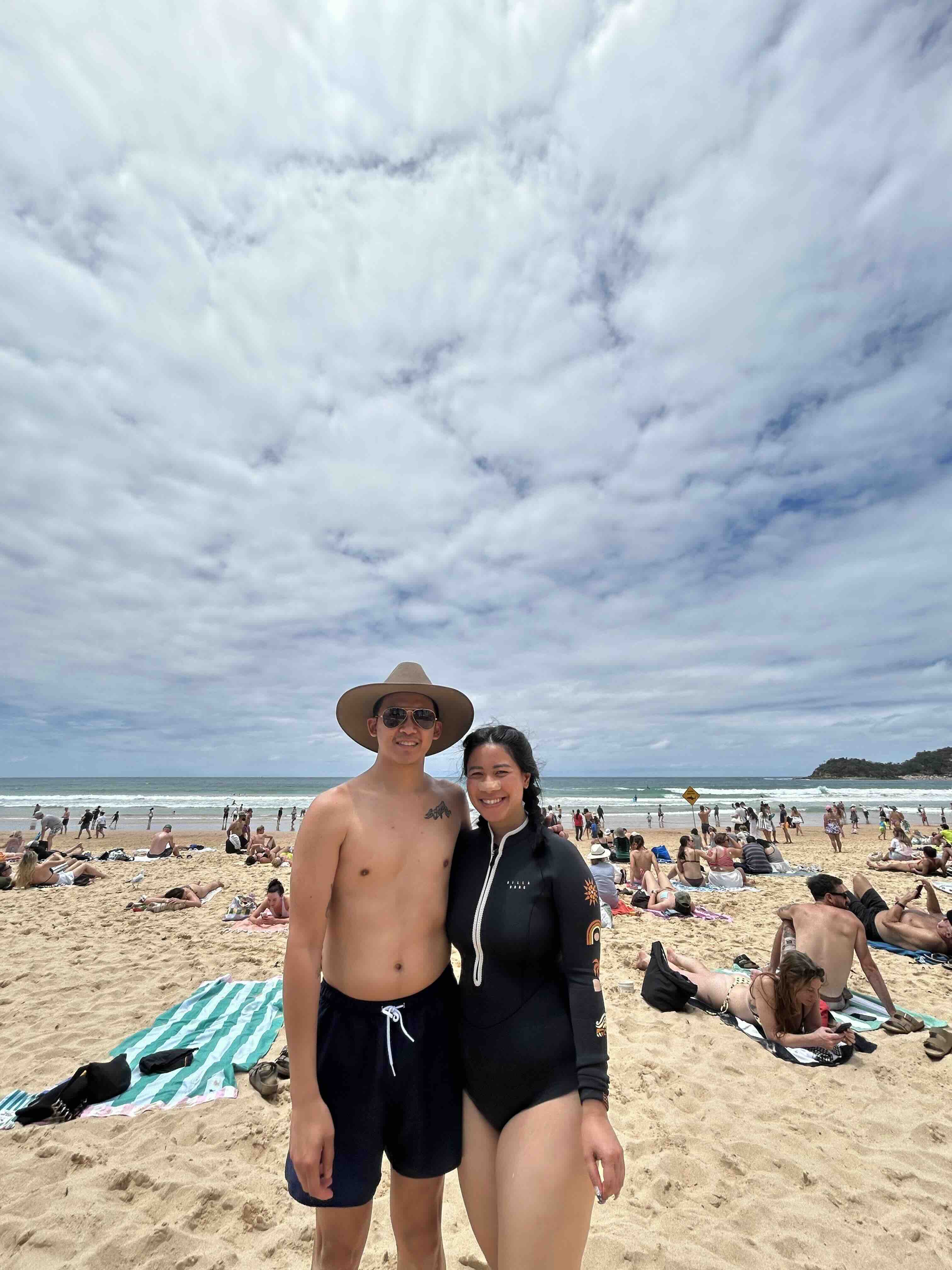 Antonio and KC candid portrait