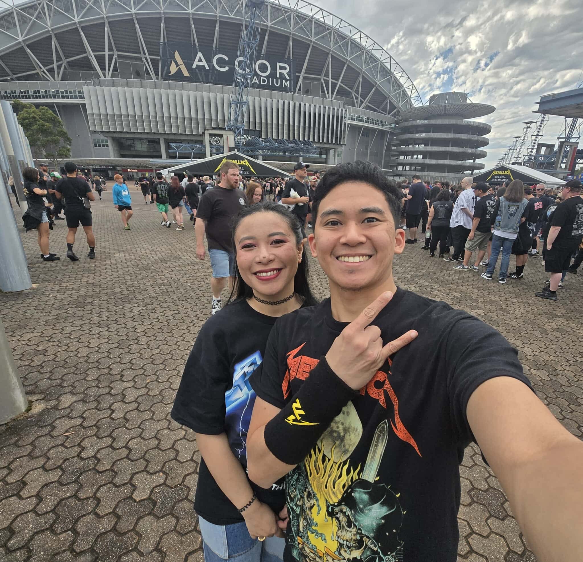 Antonio and KC close-up moment